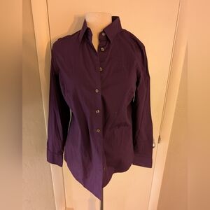 Women's Eddie Bauer Button Up Long Sleeve Shirt Nwt